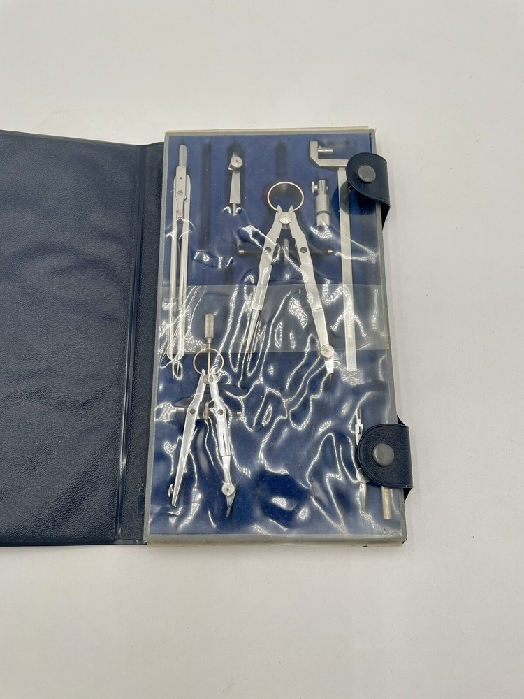 Vintage ALVIN 980 Precision Drawing Set Germany “ Missing Pieces “