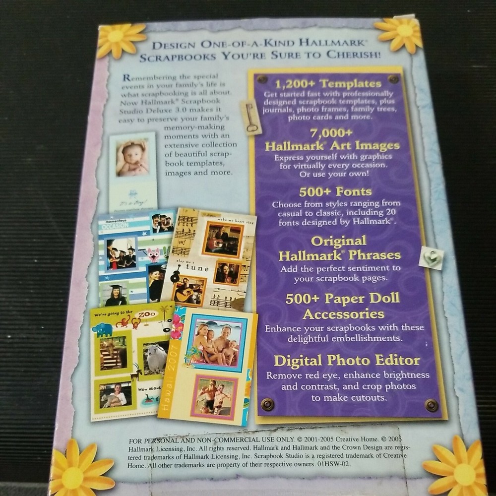 Hallmark Scrapbook Studio Deluxe 3.0 - 2001-2005