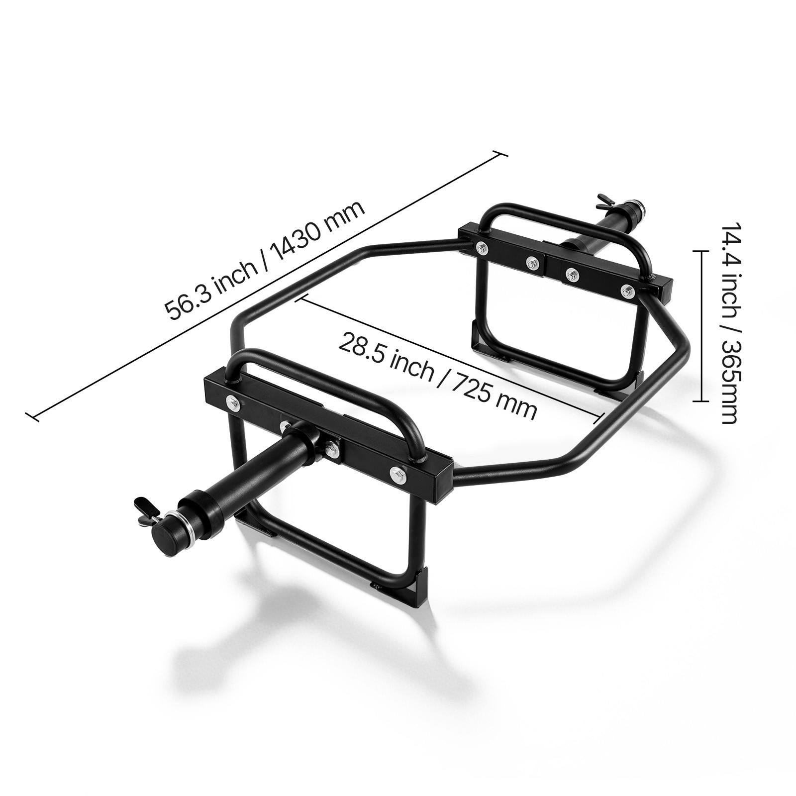 Uimoso Hex Bar for Weightlifting - Squats, Shrugs, Deadlifts, 2-Inch Design