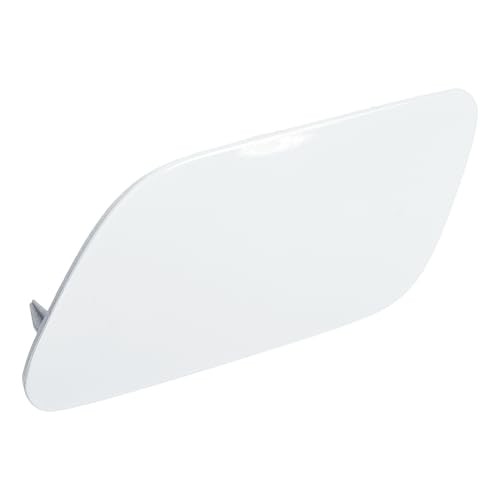 1 Pcs Front Bumper Headlight Washer Nozzle Cover Cap for Audi Left Side White