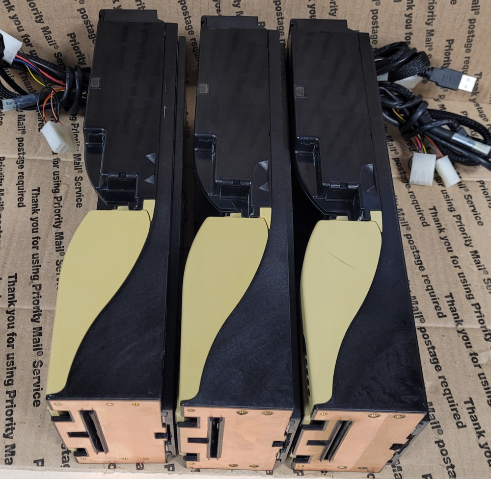 (LOT OF 3) FutureLogic GEN3 Evolution Ticket Printer W/CABLE (UNTESTED)