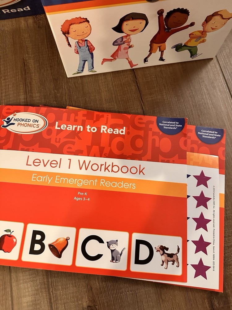 Hooked On Phonics Learn To Read Complete Set