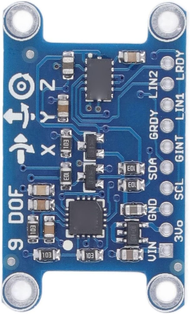 9 Axes Sensors Module Gyroscope Magnetometer Accelerometer Sensors Sensor Chip