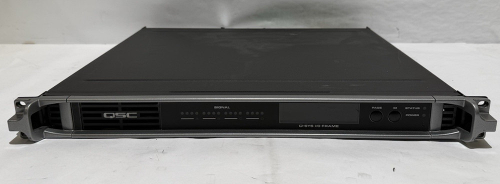 QSC Q-SYS I/O-FRAME - Integrated Systems Platform