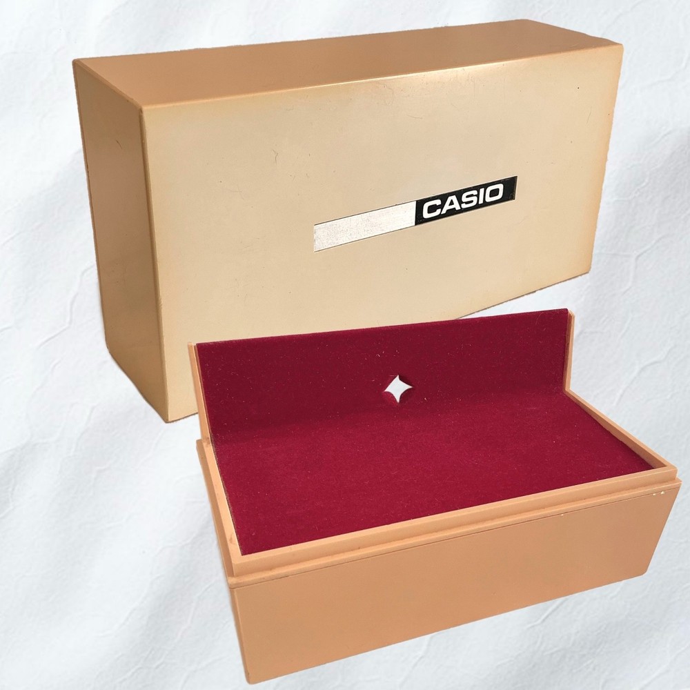 Working! 1976 CASIO CQ-1 Calculator Computerized Quartz Clock Stop Watch