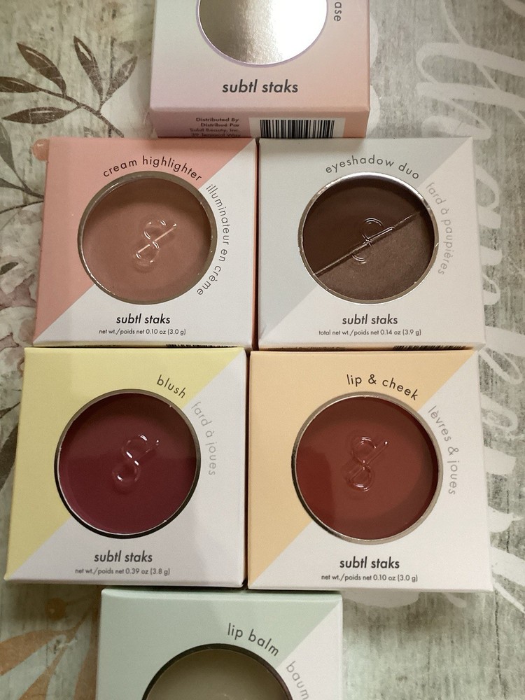 Subtle Beauty New 5-in-1 Travel Makeup Kit Stackable Makeup