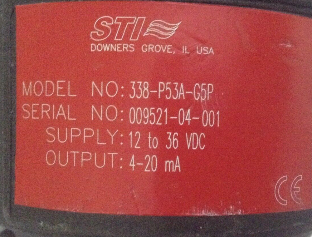 STI 338-P53A-G5P Magnetrol transmitter