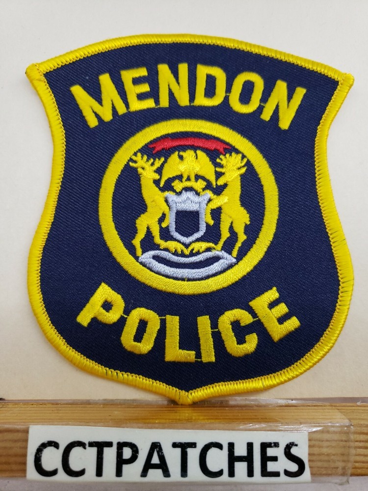 MENDON, MICHIGAN POLICE SHOULDER PATCH MI
