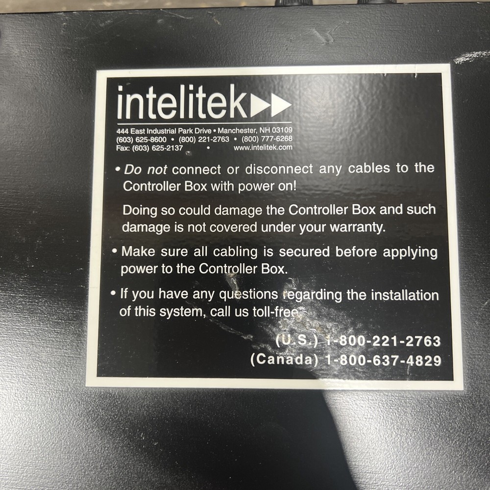 Intelitek Prolight Turning Center Control Box. Item ID 3
