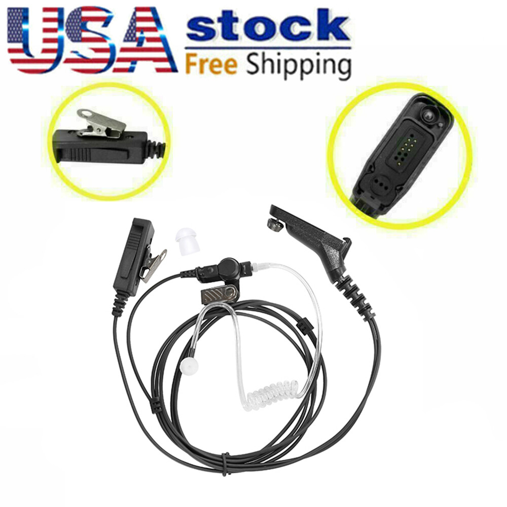 PPT Mic Headset Earpiece For XPR7350 XPR7550 XPR7580 XPR7350e XPR7550e