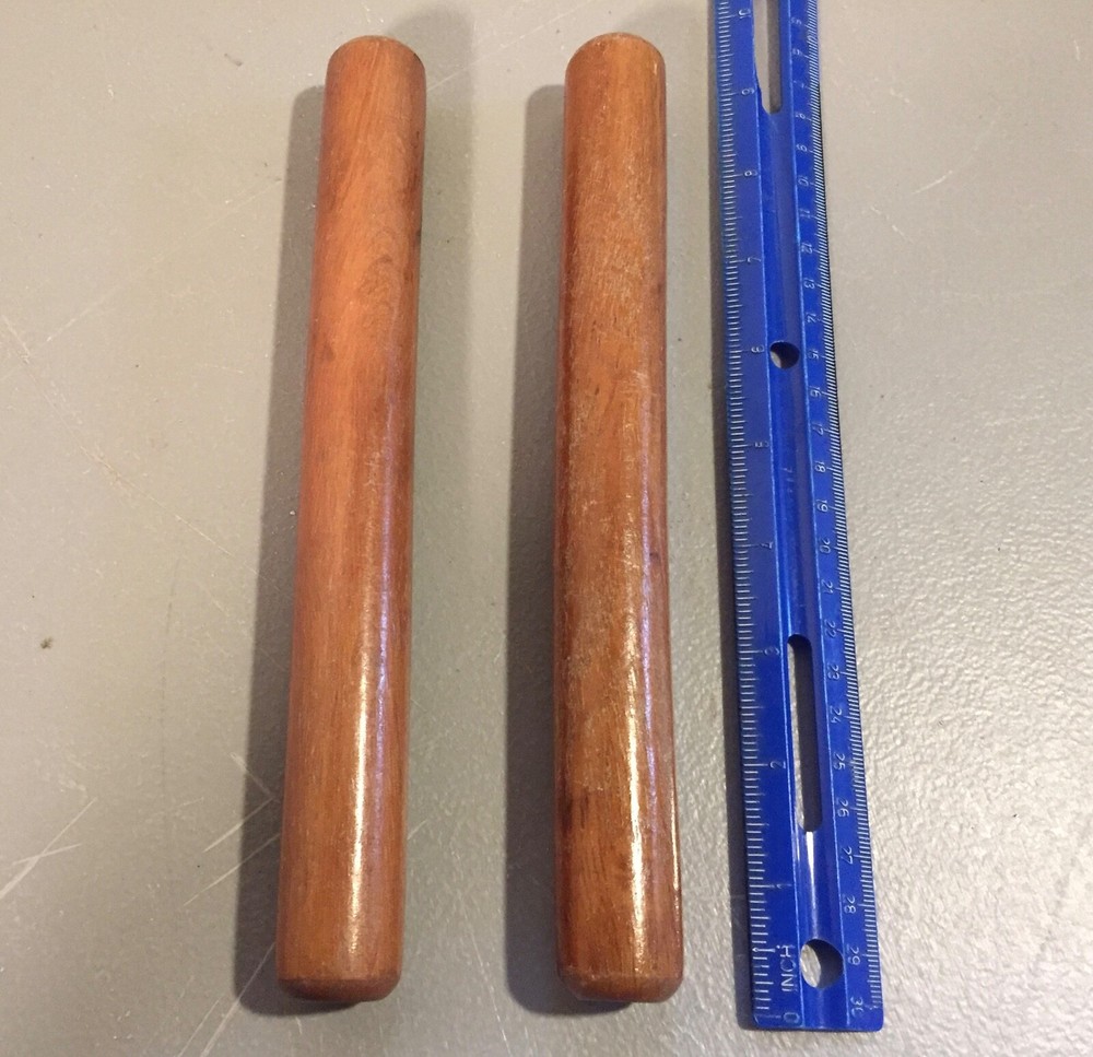 Claves. Wood. Unknown Maker.