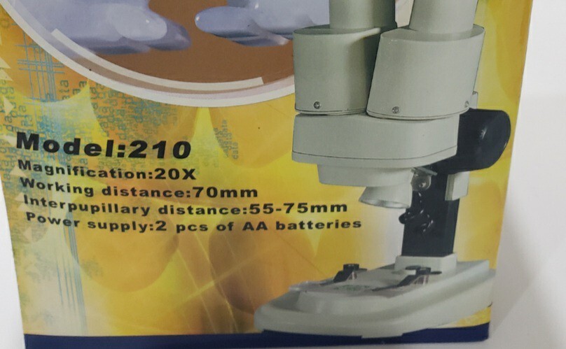 Stereo Microscope by Doma Model 210 Magnification 20X