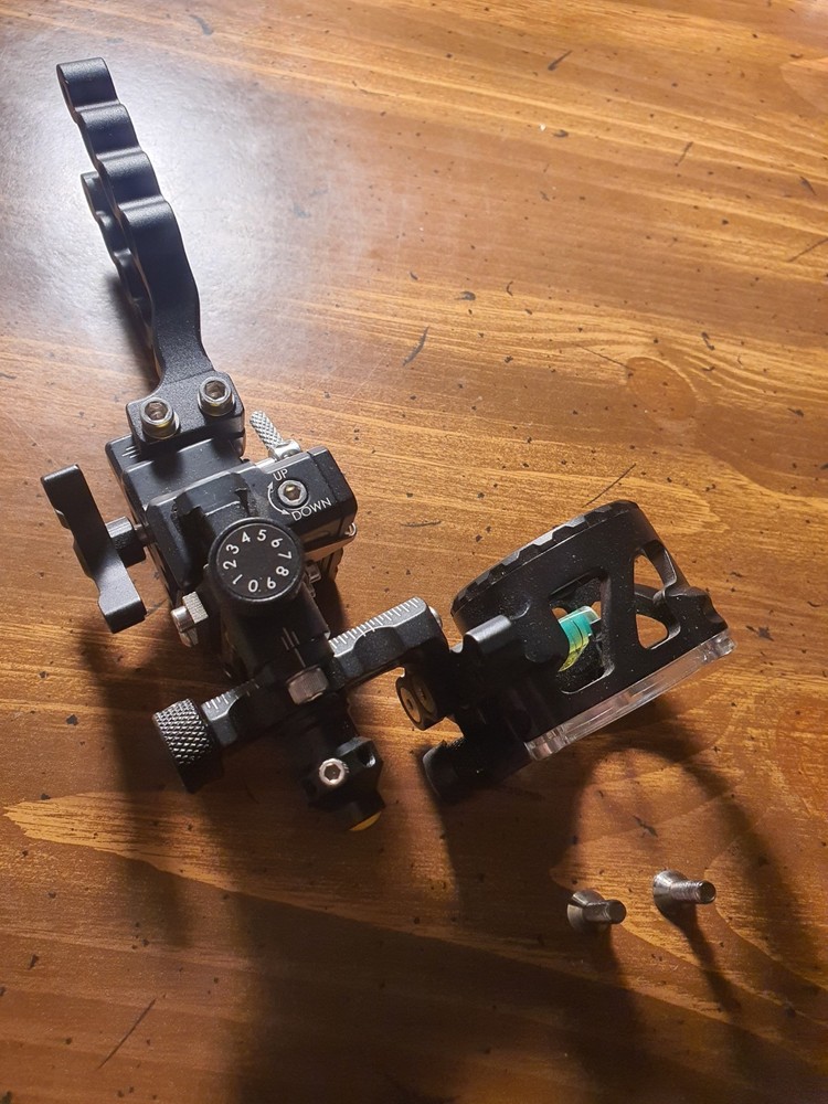 Trophy Ridge React Alpha .019 RH 1-Pin Bow Sight, Black (AATS2011R19)