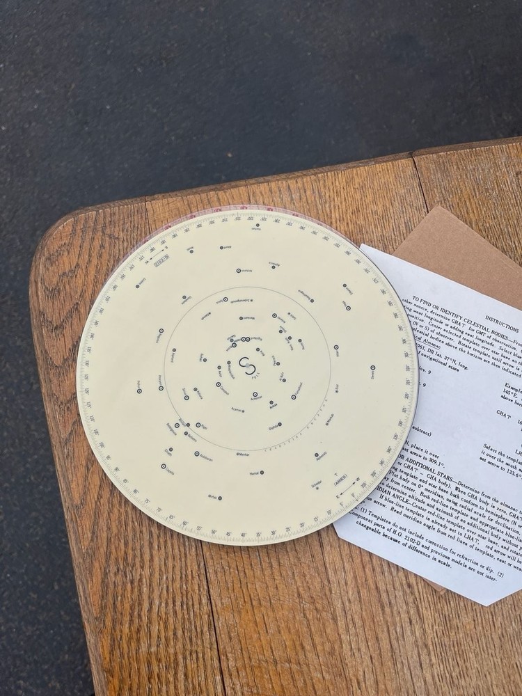 Weems & Plath Star-Finder 2102-D Celestial Navigation Tool