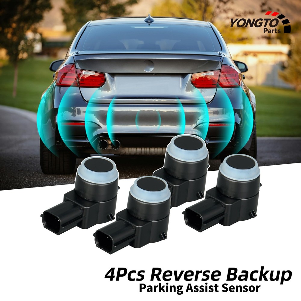 15239247 4Pcs Reverse Backup Parking Assist Sensor Compatible with Chevy Silv...