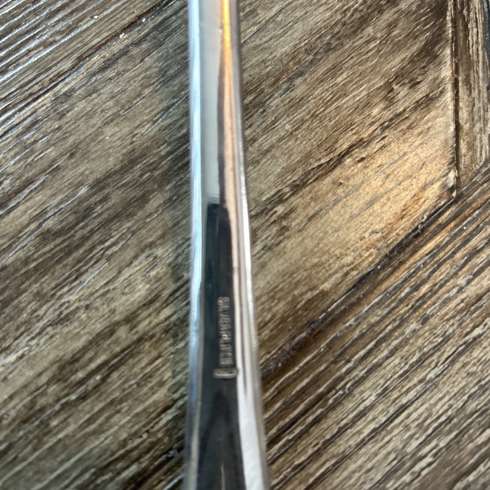 Leonard Italy Silver Plated Punch Bowl Ladle Soup Serving Spoon 13"