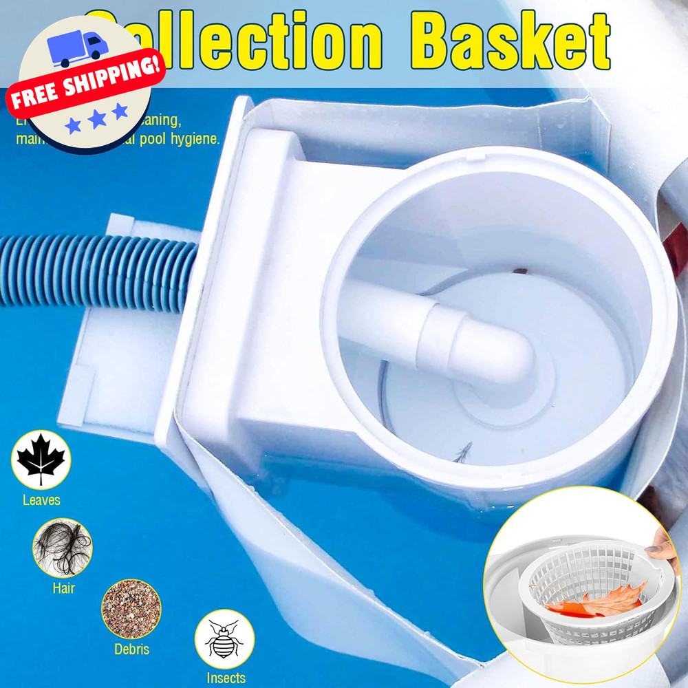 Pool Skimmer Kit Above Ground Standard Thru Wall Complete White Box System