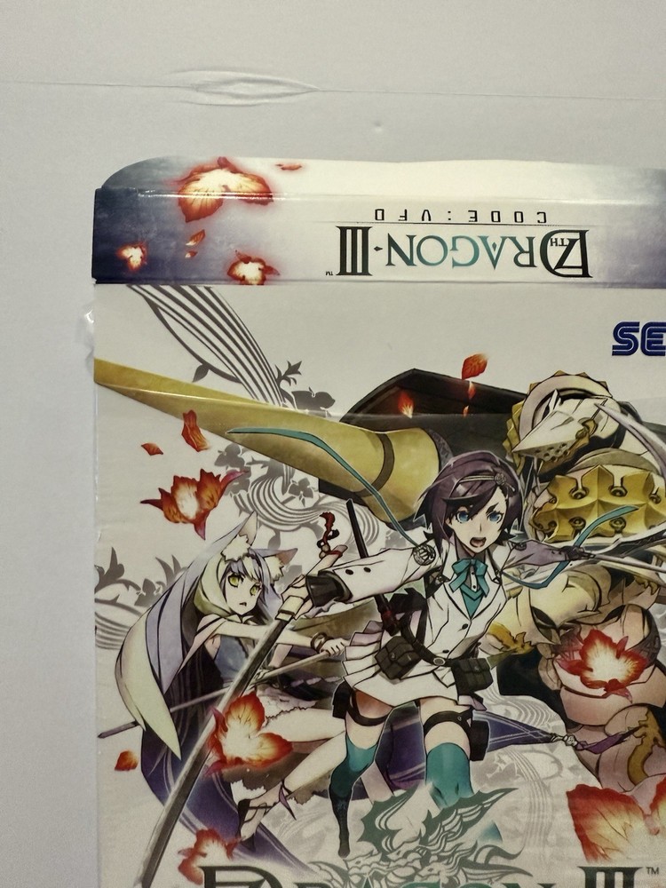 7th Dragon III Code: VFD Nintendo 3DS Empty Box with Artbook