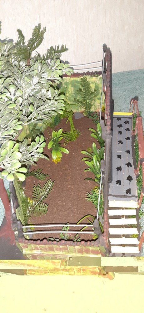 Custom Jurassic Dinosaur Gate Paddock Display DIORAMA Only