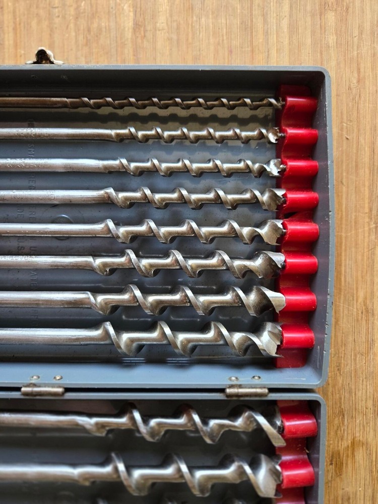 VINTAGE Craftsman Auger Bit Set 13pc Set
