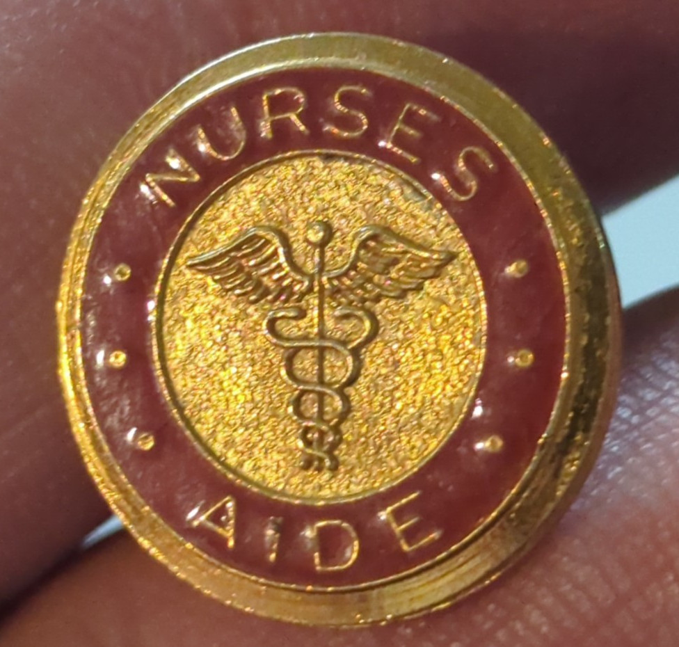 Nurses Aide Caduceus - Metal Lapel / Hat Pin