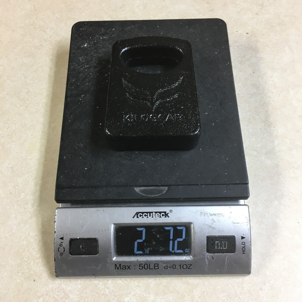 KILOGEAR 2.5lb Micro Kettlebell Insert for the Precision Vest