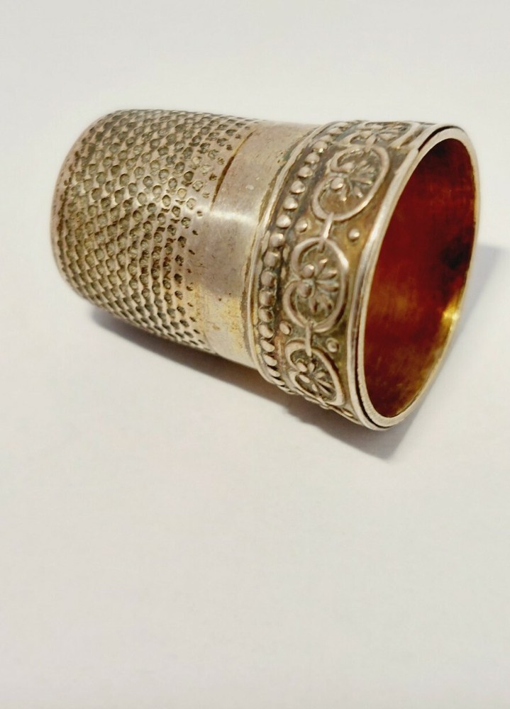 Vintage Sterling Silver 925 thimble Hallmarked