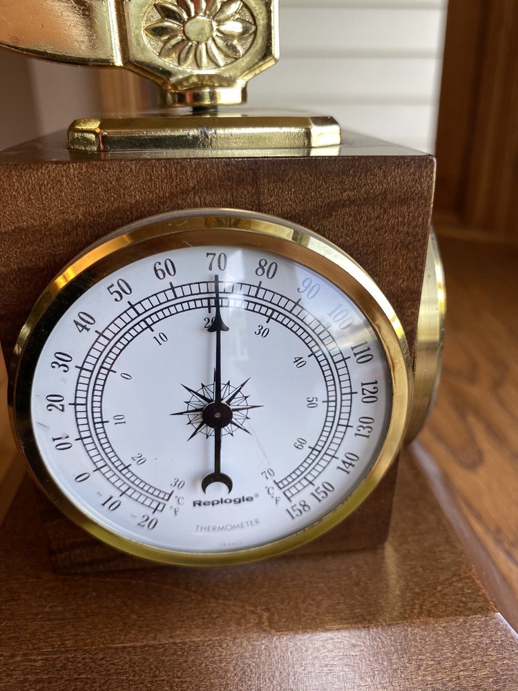 Replogle Classic 9” Diam. Globe with Thermometer, Barometer, & Hydrometer