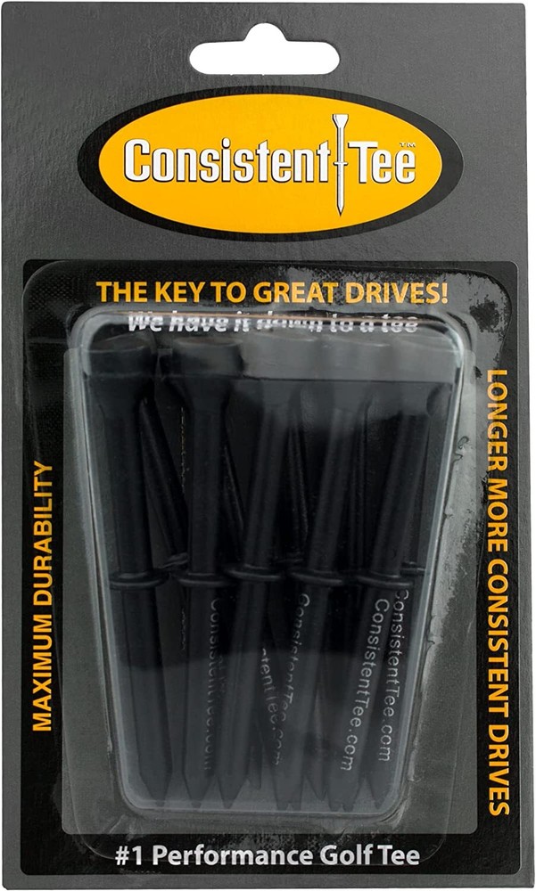 Consistent Tee Golf Tees - 10 pack Golf Tees - Pick Color! - 3.25"