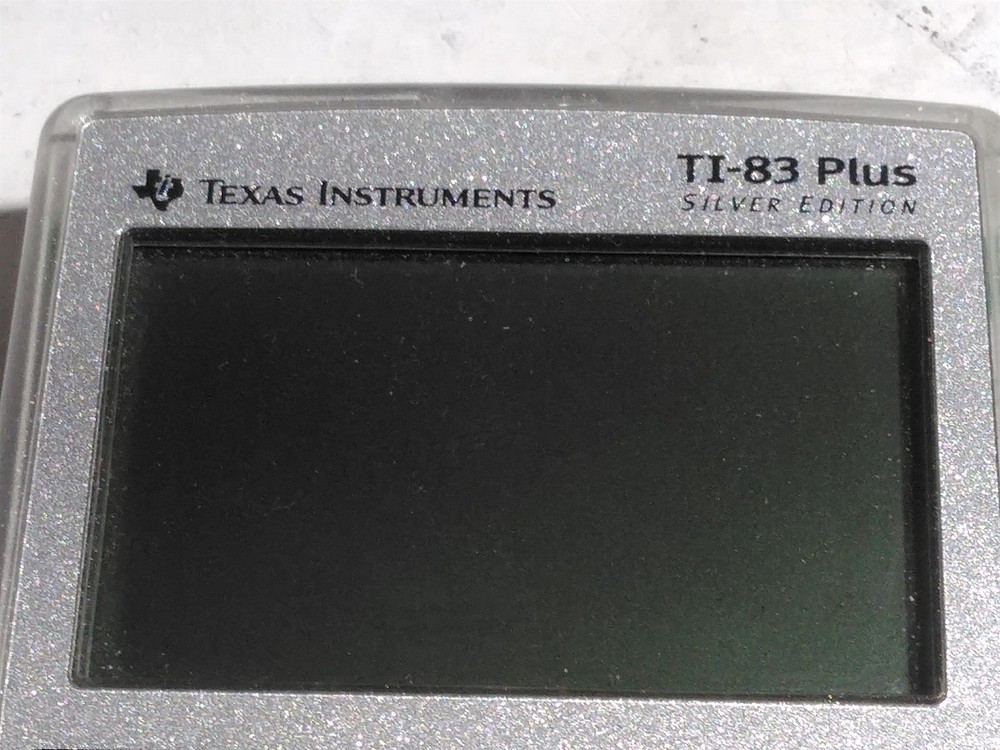 Texas Instruments TI-83 Plus Silver Edition Without Cover