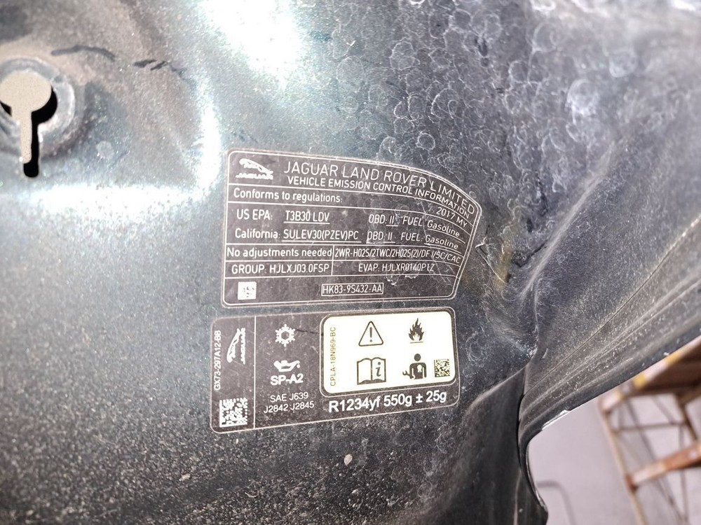 2017 F-pace Camera/Projector Sku#4282192