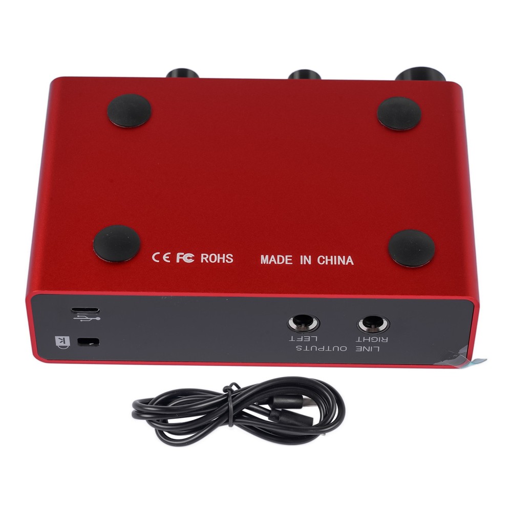 USB Audio Interface (Gen 3) High-Fidelity Studio Quality Recording in Real-Time