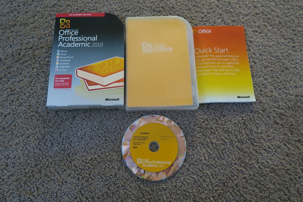 Microsoft Office Professional Academic 2010