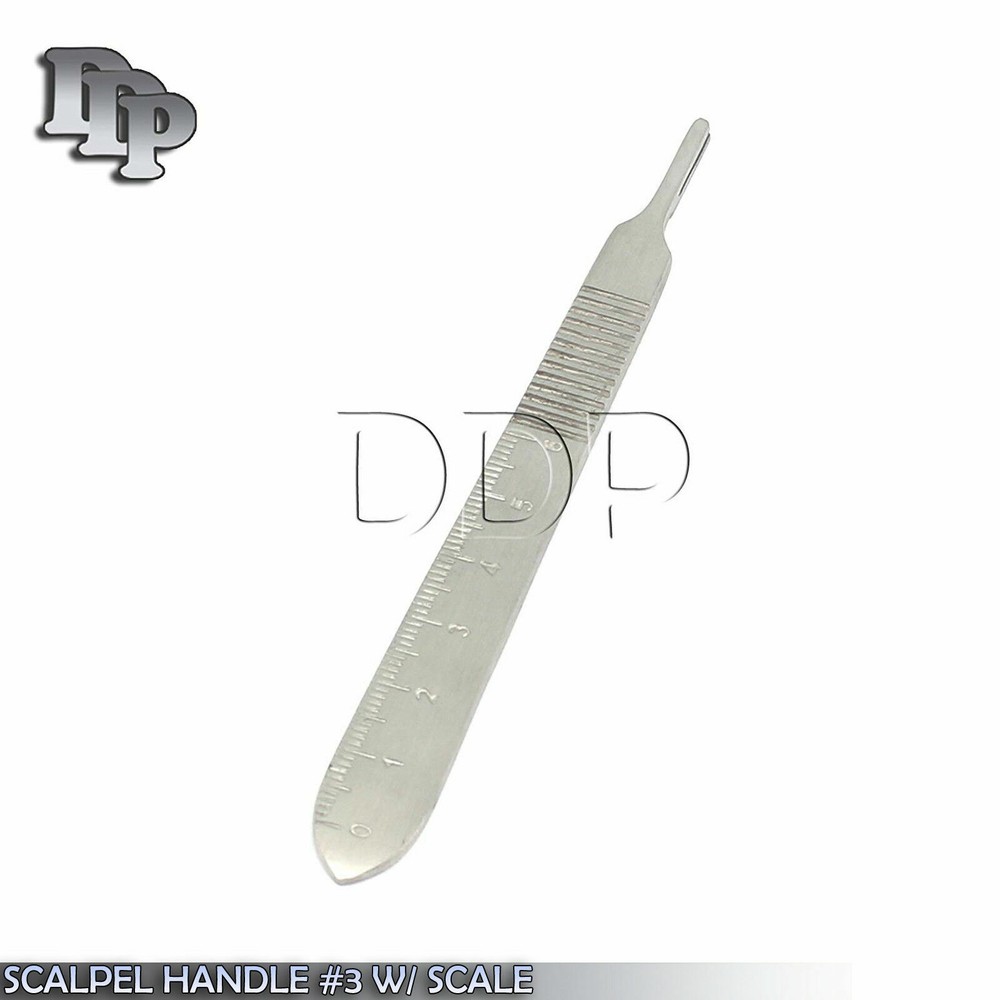 HIGH GRADE SCALPEL HANDLE #3 W/ SCALE HIGH GRADE SURGICAL INSTRUMENTS