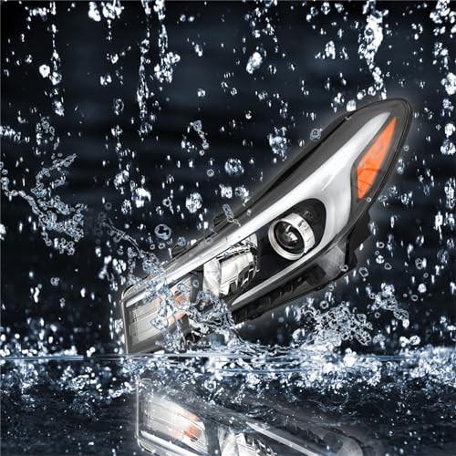 Headlight Assembly w/o DRL Replacement for Forte 2017-2018 Left Headlamp