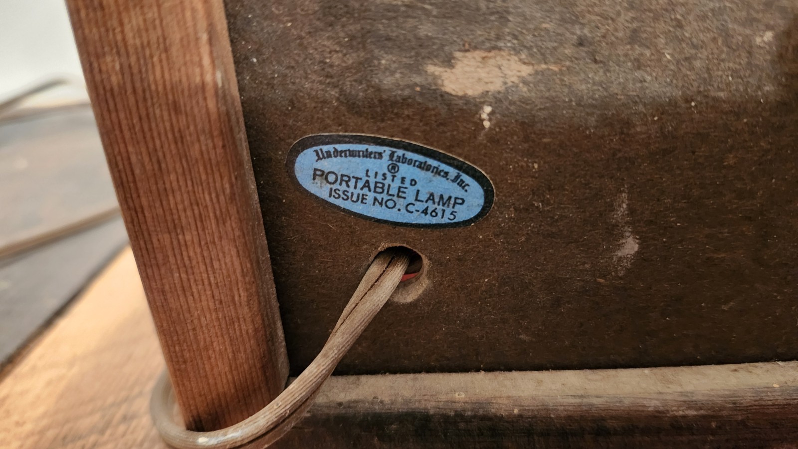 Coca Cola Stained Glass Light Box Sign, Wood Frame, Works. Lighted Sign