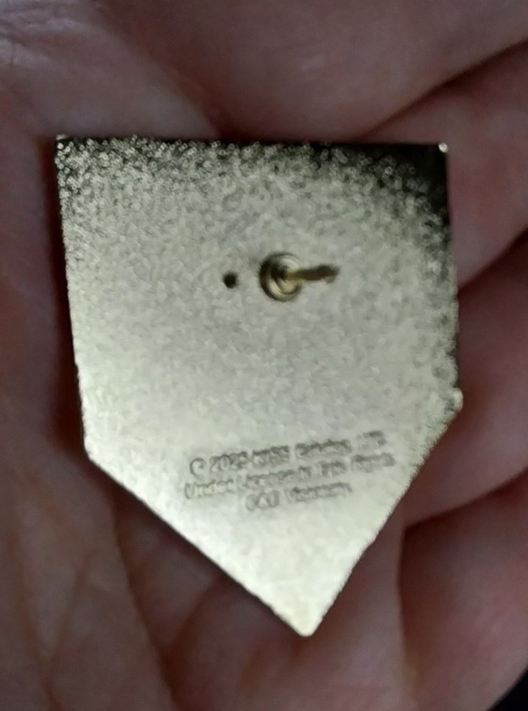 Licensed Enamel KISS Army Shield Logo Lapel Pin Pinback Badge