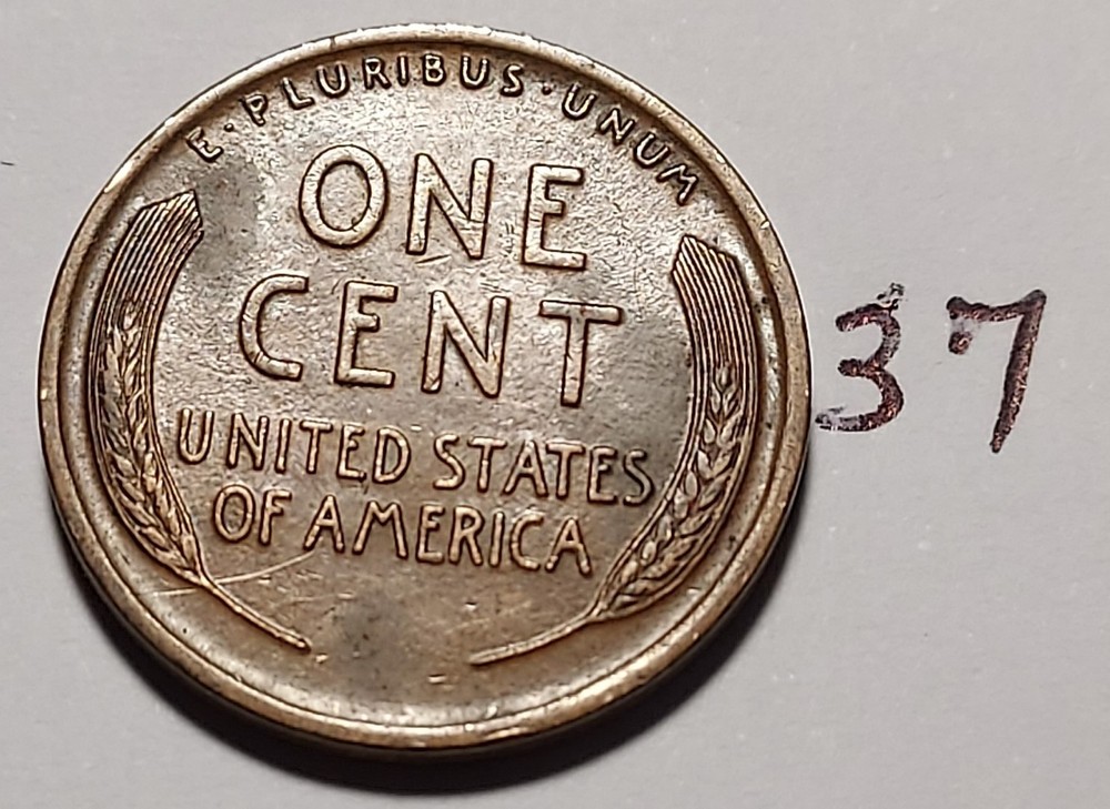 1919 Lincoln Wheat Cent #37