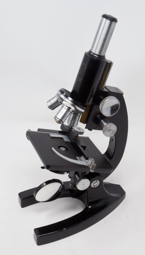 Quality B&L Transmitted Light Microscope 5X &10X Eyepcs 10X 43X & 97X Objective