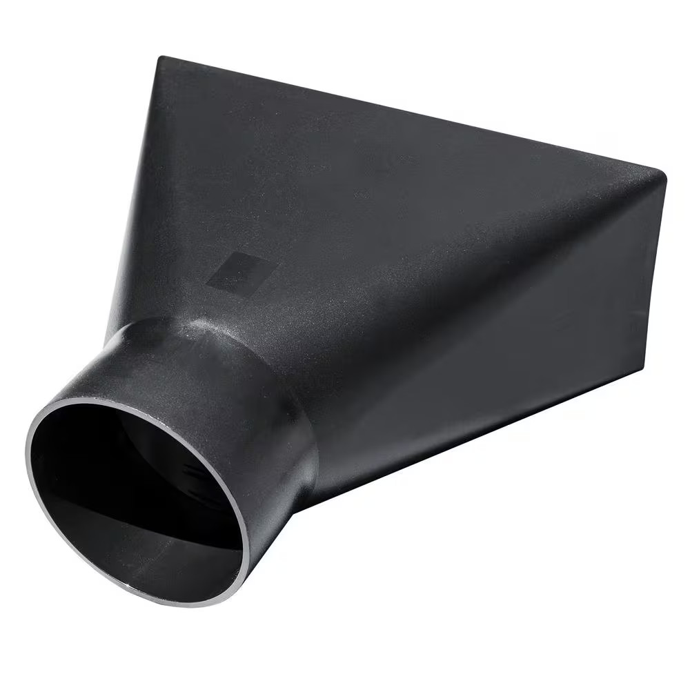 4 In. X 10 In. Dust Hood Rectangular Funneled Shape for Dust Collection Systems