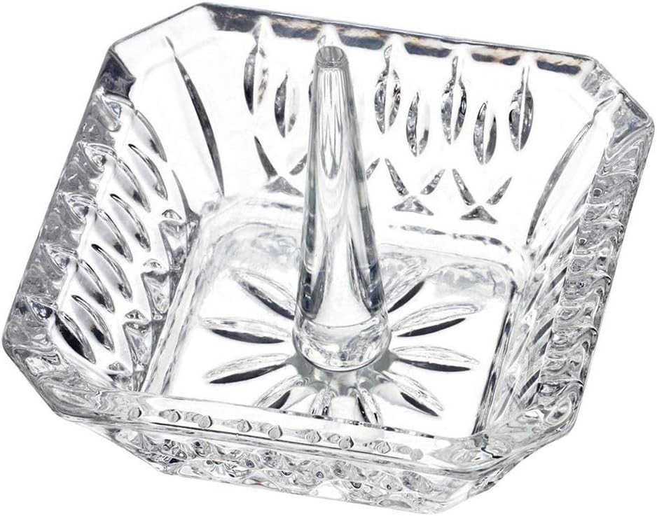 H&D Crystal Ring Holder Dish