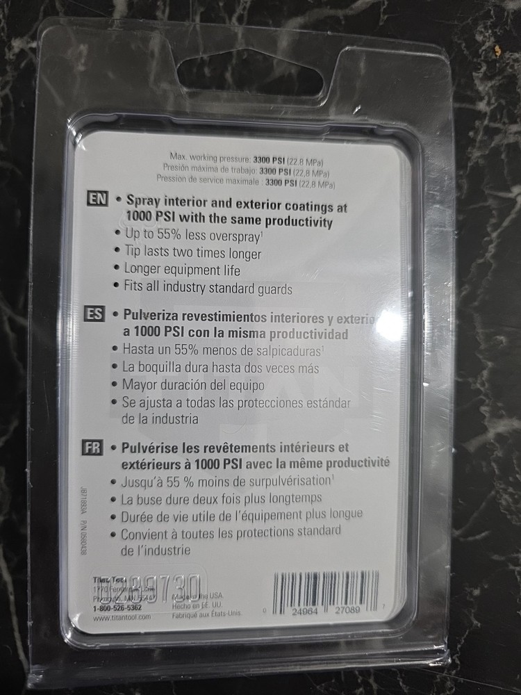 Titan 621 High Efficiency Airless Spray Tip