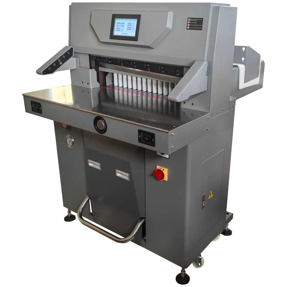 26.4in Programmable Control Electric Hydraulic Paper Cutter Cutting Machine 220V
