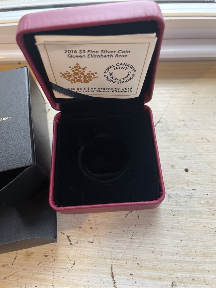 Royal Canadian Mint $3 Coin Box Only