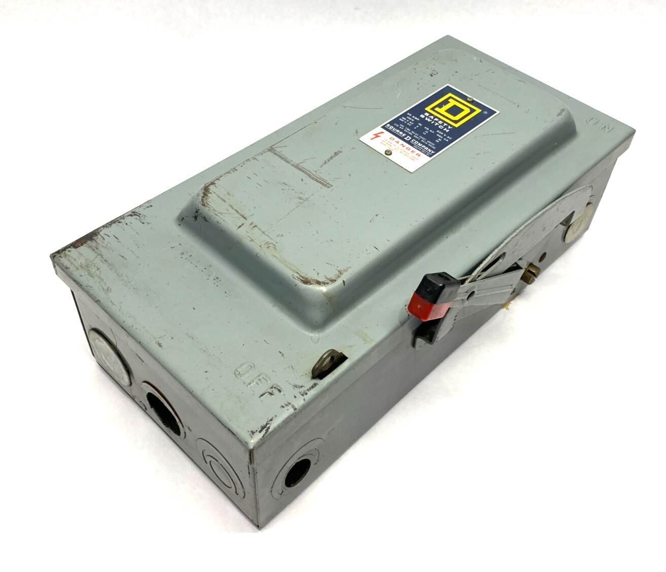 Square D H362 Heavy Duty Safety Disconnect Switch 3-Pole 60A 600VAC