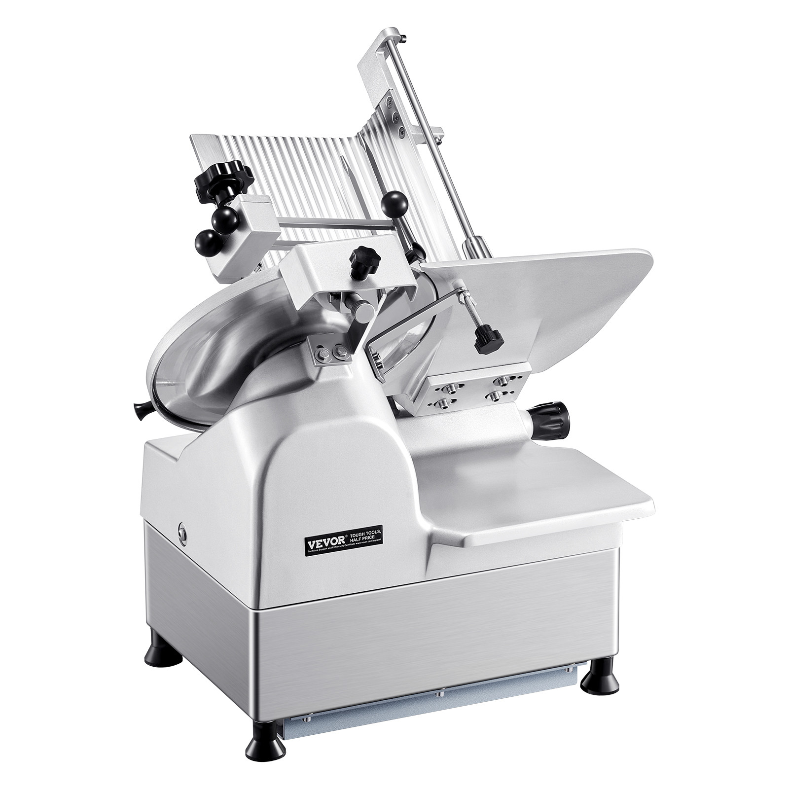 VEVOR 12" Automatic Meat Slicer 550W Electric Deli Food Bread Cheese Slicer