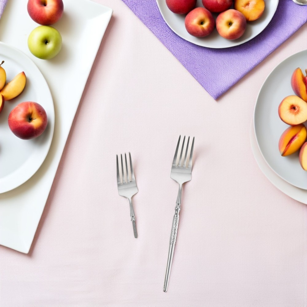 2 Pcs Replacement Heads for Cutlery Forks and Spoons Insert Component