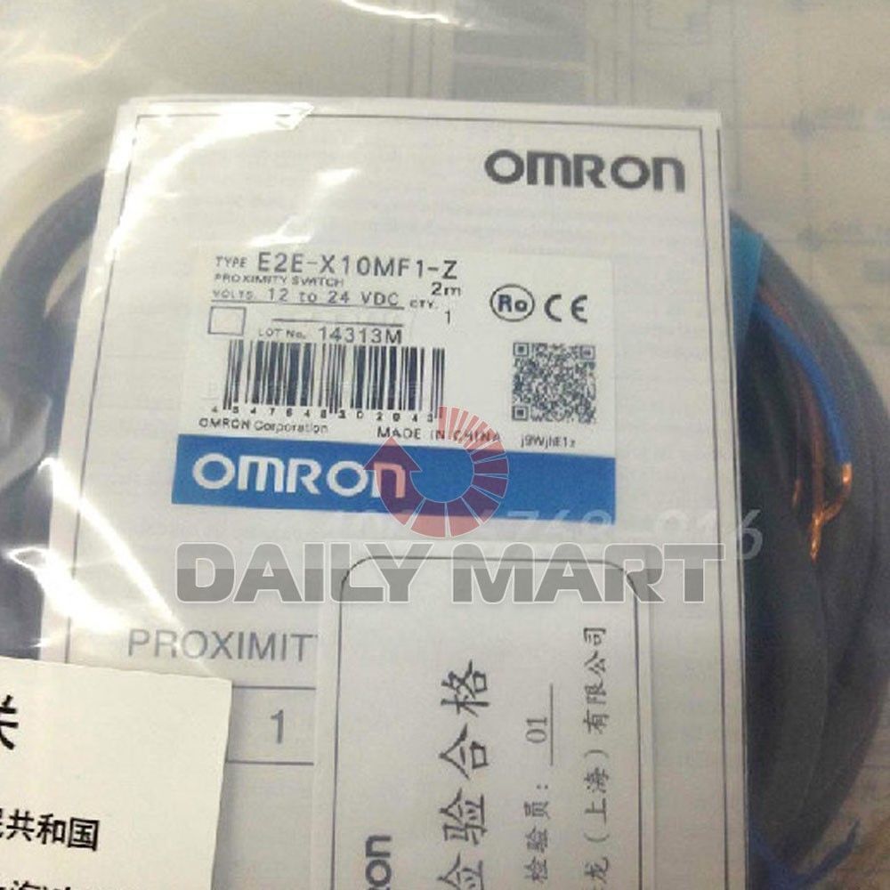 OMRON NEW E2E-X10MF1-Z Proximity Switch Sensor 2M Shock Resistance PLC