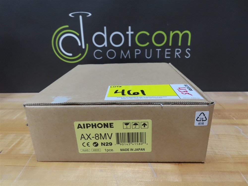 AIPHONE AX-8MV Audio Video Master Station for AX Integrated Security System