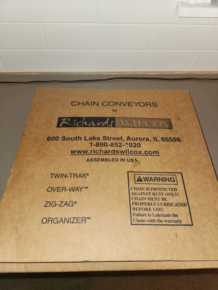 Richards-Wilcox Powered Overhead Conveyor Chain 10'